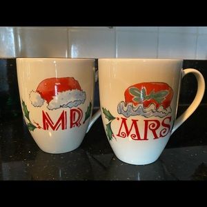Mr and Mrs Christmas Mug